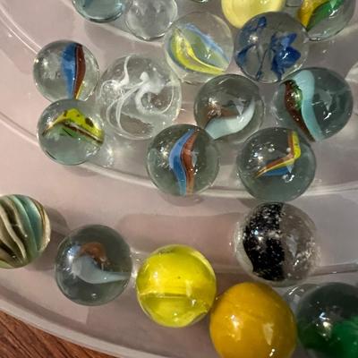 Big Lot of Glass Marbles