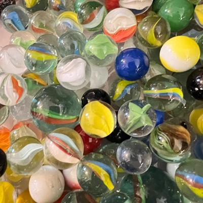 Big Lot of Glass Marbles