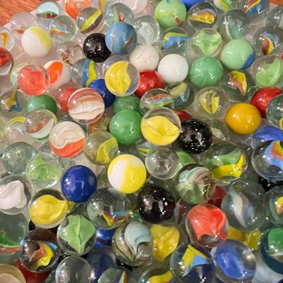 Big Lot of Glass Marbles