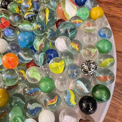 Big Lot of Glass Marbles