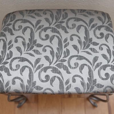 Decorative Vanity Seat Cushioned Top