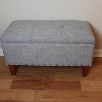 Upholstered Ottoman Bench Seat With Storage
