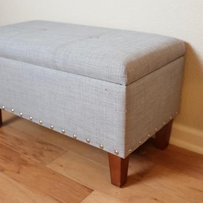 Upholstered Ottoman Bench Seat With Storage