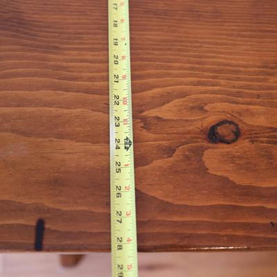 Handmade Rustic Solid Wood Trestle Table