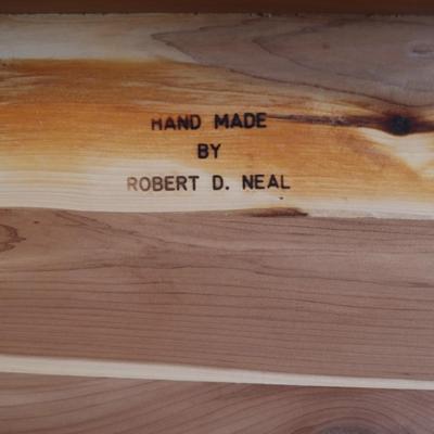 Handmade Cedar Chest by Robert D. Neal on Wheels