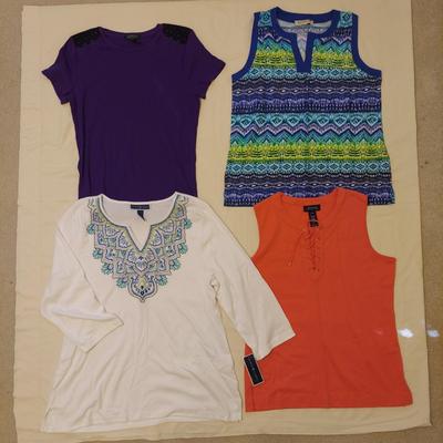 Size Large Tops by Ralph Lauren & More (GBC-BBL)