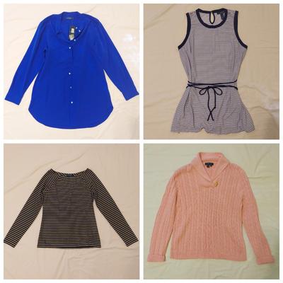 Size Large Tops by Ralph Lauren & More (GBC-BBL)