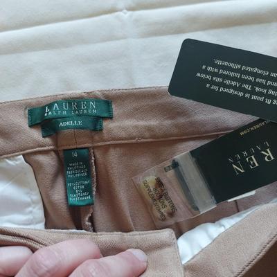 Size 14 Dress Pants Inc. NWT by Ralph Lauren & More (PC-BBL)