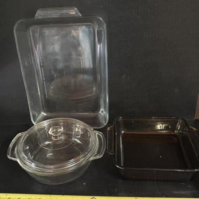 Glass Cooking Pans