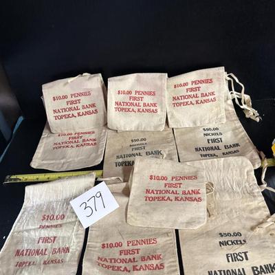 Vintage Money Bags