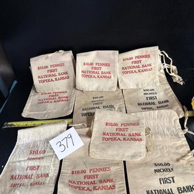 Vintage Money Bags