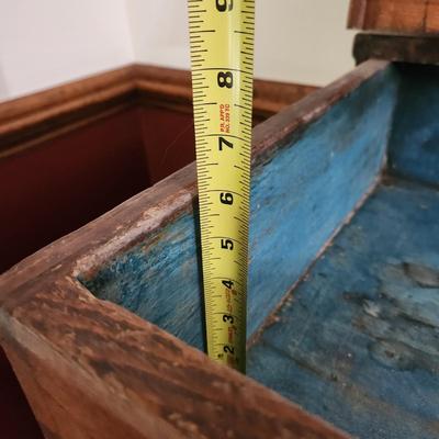 Vintage Solid Wood Dry Sink w Top 42.5'x20"x37"