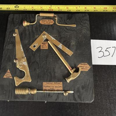 Vintage Tool Plaque
