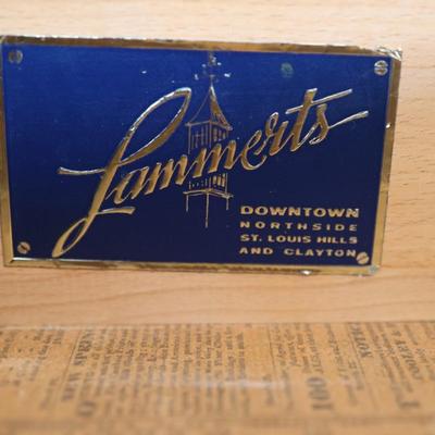 Lammerts Furniture Solid Maple Ebonized and Stencil-Painted Chest of Drawers