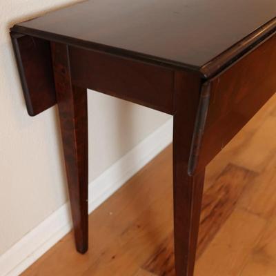 Vintage Drop-Leaf Console Table
