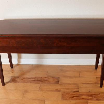Vintage Drop-Leaf Console Table