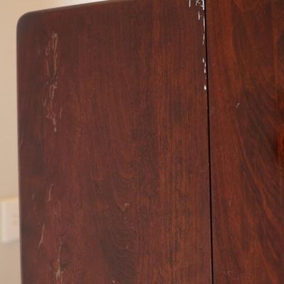 Vintage Drop-Leaf Console Table