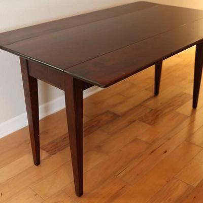 Vintage Drop-Leaf Console Table