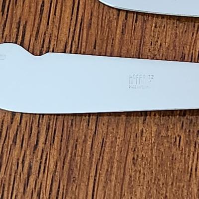Vintage Wood Handle Flatware Hoffritz Germany Stainless Steel