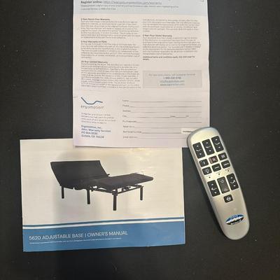 Adjustable Massage. Bed Base Queen