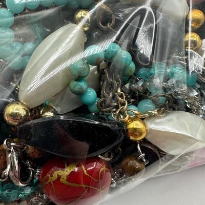 Beaded and Pearl Necklace Lot - Costume Jewelry