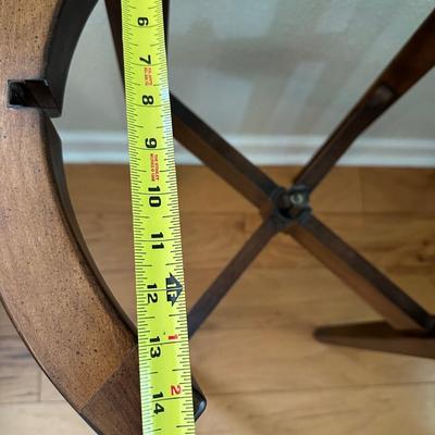 Vintage Illuminated Heirloom Globe in Walnut Floor Stand by Replogle