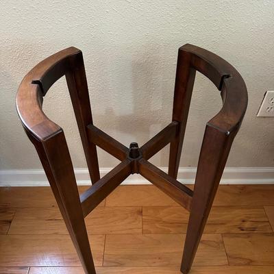 Vintage Illuminated Heirloom Globe in Walnut Floor Stand by Replogle