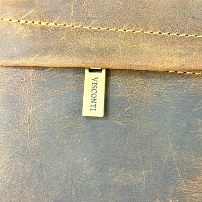 Men’s Visconti Leather Messenger Bag