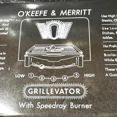 1950's O'Keefe and Merritt Gas Stove - Fully Restored and Fully Functional