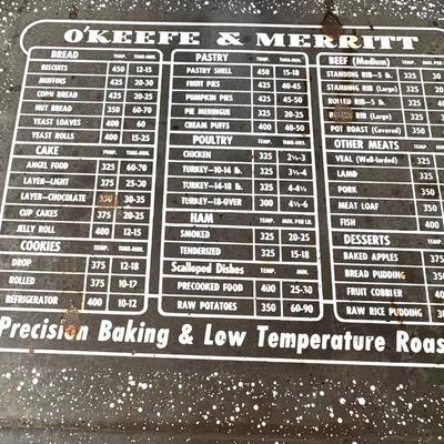 1950's O'Keefe and Merritt Gas Stove - Fully Restored and Fully Functional