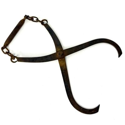 Vintage Ice Grabber Tongs
