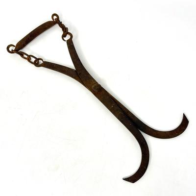 Vintage Ice Grabber Tongs