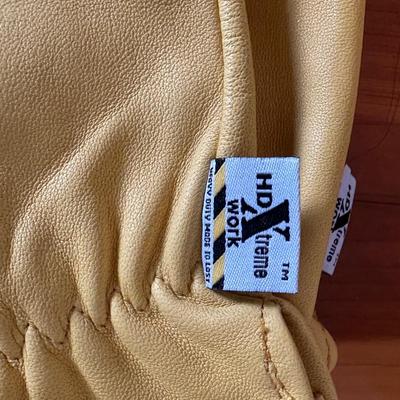 3 Pairs of New Gloves – 2 Leather Work Gloves & 1 Equestrian/Utility Pair