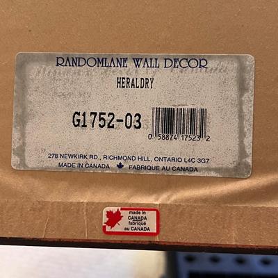 Four Framed Heraldry Prints (BD-RG)