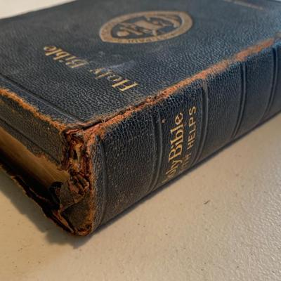 Antique Leather Bound Bible