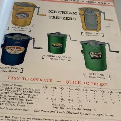 Vintage Illustrated Richmond Cedar Buckets Catalog