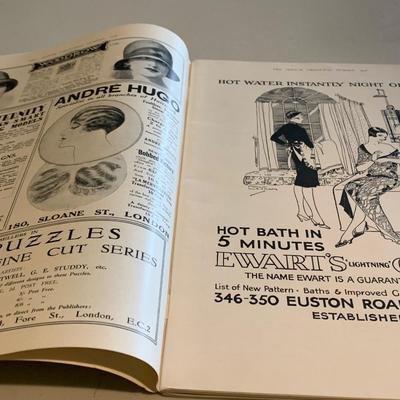1928 Christmas Number Magazine - Vintage Articles Ads Illustrations