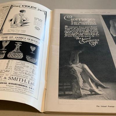 1928 Christmas Number Magazine - Vintage Articles Ads Illustrations