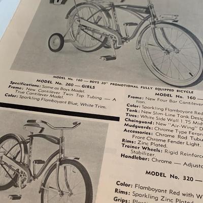1960s Kent Bicycles Catalog
