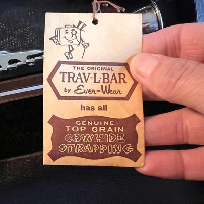 Anheuser Busch Mirror Sign, Jack Daniel’s Labels Plus Glasses & Trav-L-Bar (PB-RG)