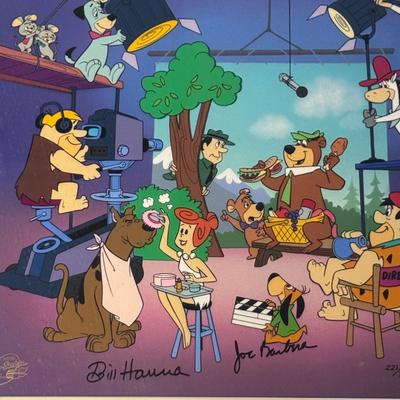 “Quiet on the Set” Hanna-Barbera Cel (2-DZ)