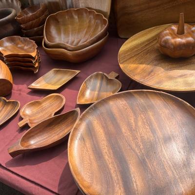 Vintage Wooden Ware Lot