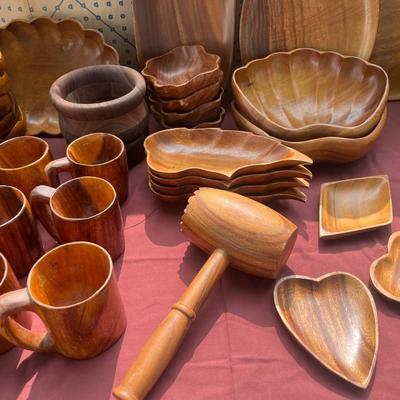 Vintage Wooden Ware Lot
