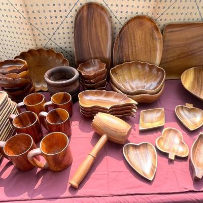 Vintage Wooden Ware Lot