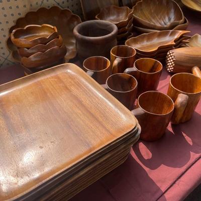 Vintage Wooden Ware Lot