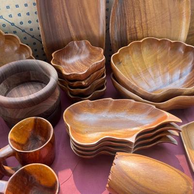 Vintage Wooden Ware Lot