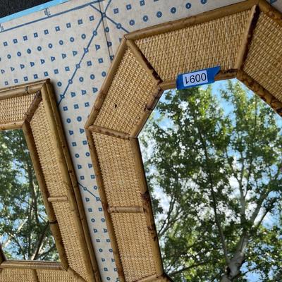 Vintage Rattan Mirrors