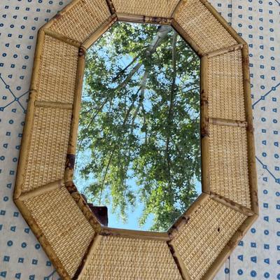 Vintage Rattan Mirrors