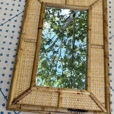 Vintage Rattan Mirrors