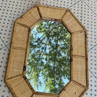 Vintage Rattan Mirrors